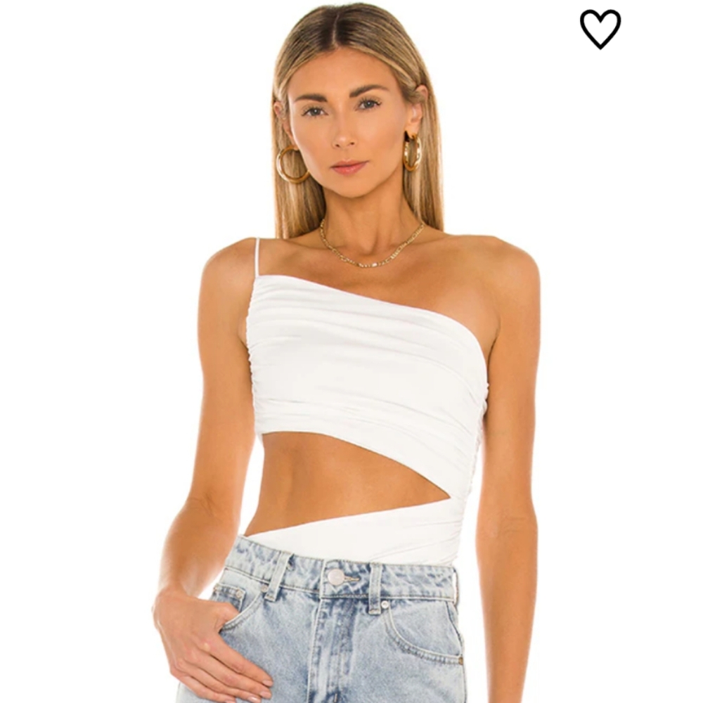 Superdown Veronica Cut Out Bodysuit